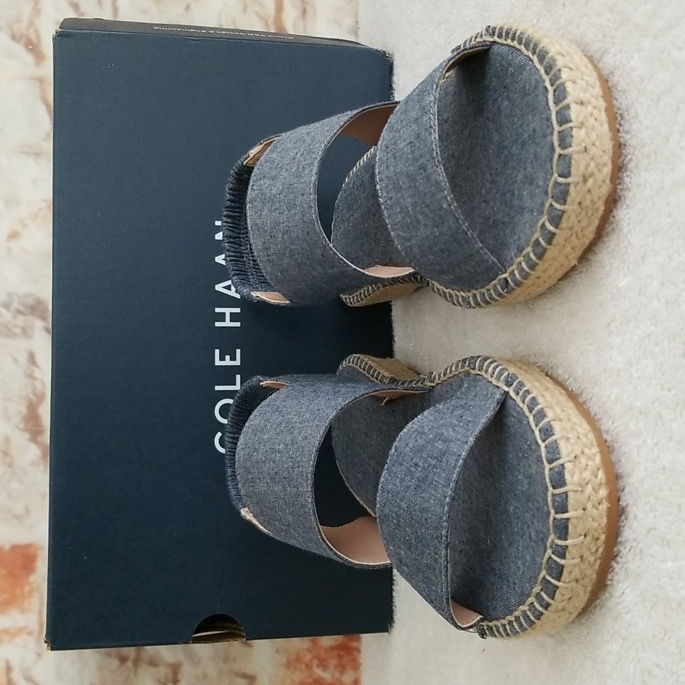 New Cole Haan Cloudfeel Espdrille Sandal - Picture 2 of 8